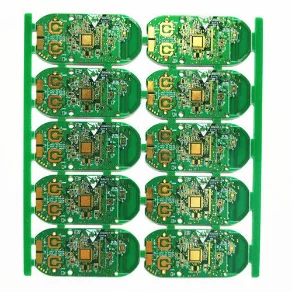 6层绿色Soldmask白色Silcreen HDI印刷电路板
