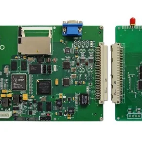 Custom LED PCB Printed Circuit Board Assembly Fr4 Pcb Material silkscreen white soldmark green