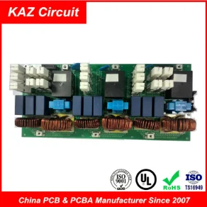 Industrial Control FR4 Material surface treatment Immersion Gold / HASL PCB Board