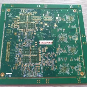 12 Layers Min 2 Mil Line Width High TG High Density Interconnect HDI Printed Circuit Boards