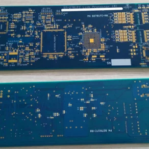 6 Layers FR4 Prototyping PCB ENIG Surface Hard Plating Gold Finger 10u"