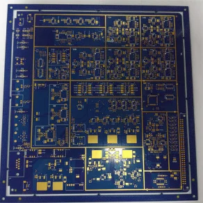 Durable Mulilayer HDI HASL Blue Solder Mask White Silkscreen Printed Circuit Boards