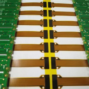 刚柔电源印刷电路板ENIG绿色掩模表面处理HASL PCB