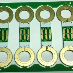 用于高电压和高电流应用的2oz 6层FR4材料重铜PCB