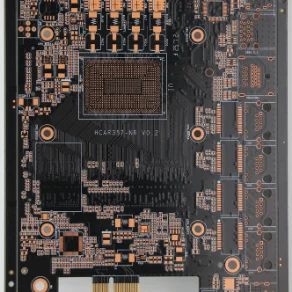 1.6mm Board Thickness Multilayer printed electronic circuit With ENIG 1U Surface electronics manufacturers