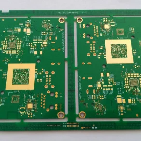 10 layers HDI FR4 PCB Circuit board ENIG green soldmask min drill hole 0.1mm