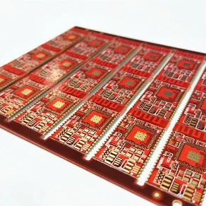 2-22 Layers Red Soldermask Immsion Gold FR-4 PCB Printed Circuit Board