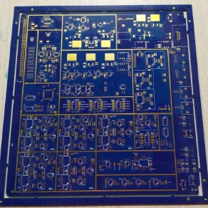 8 - слойная FR4 Blue Soldmask 1.6 мм 1OZ толщина меди многослойная пластина PCB