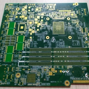 10 слой FR4 1,6 мм 2OZ толщина меди Зеленый Soldmask многослойная PCB панель