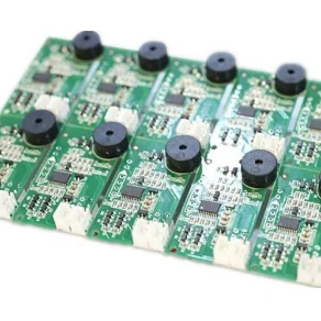 2 Layers FR4 materials HASL/ENIG Surfaces treatment green soldermask Double Sided PCB Board Fabrication for Smart Lock