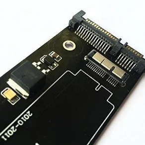 QNINE SSD Adapter Card PCB Manufacturer 2010 2011 Macbook Air HDD Hard Disk Drive Converter to 2.5 SATA PCBA