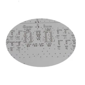 FR4 3OZ 2U''2层浸金ENIG表面处理绿色Soldmask 1oz铜多层工业控制PCB