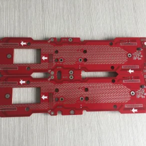 红色焊接掩模HASL UL 94V0 FR4 PCB组件