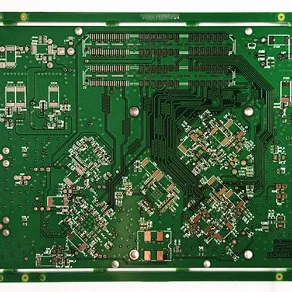 2OZ Multilayer FR4 Green Soldermask Immersion Silver Electronic Printed Circuit Board