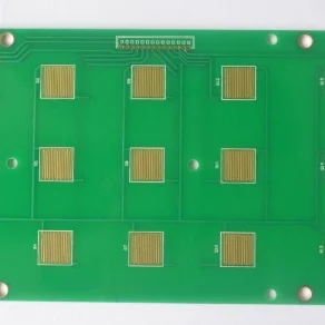 2 Layers 1oz Copper Thickness Green Soldmask FR4 PCB Prototype