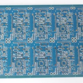 Blue Soldmask HASL Lead Free Double Sided FR4 Electronic Printed Circuit Board